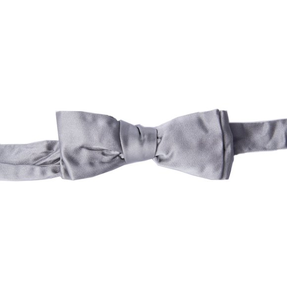 SAINT LAURENT GRAY BOWTIE - Picture 3 of 3